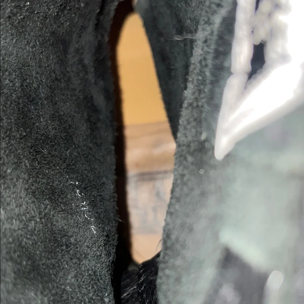 Frye Black Leather Ankle Booties with Buckles - Picture 11 of 16